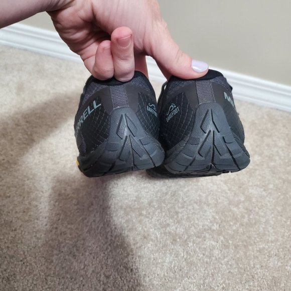 MERRELL / 7.5 / Men's Trail Glove 4 Barefoot Trail Running Shoes Black Grey - Picture 8 of 12